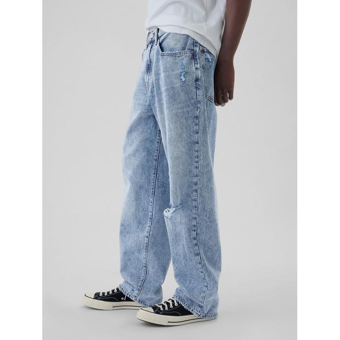 Baggy Jean Pantolon цвет: Голубой