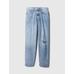 Baggy Jean Pantolon цвет: Голубой