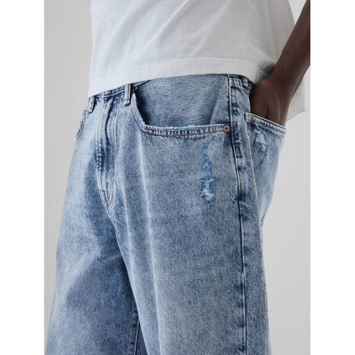 Baggy Jean Pantolon цвет: Голубой