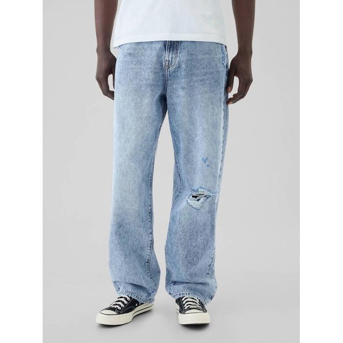 Baggy Jean Pantolon цвет: Голубой