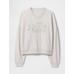 Gap Logo Vintage Soft Havlu Kumaş Wedge V Yaka Sweatshirt