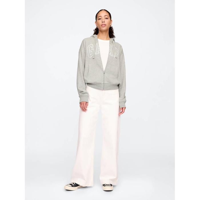 Gap Logo Relaxed Fermuarlı Sweatshirt