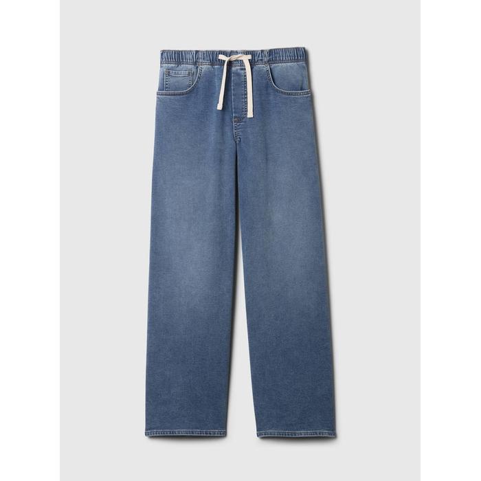 Mid Rise Easy Baggy Jean Pantolon цвет: Синий