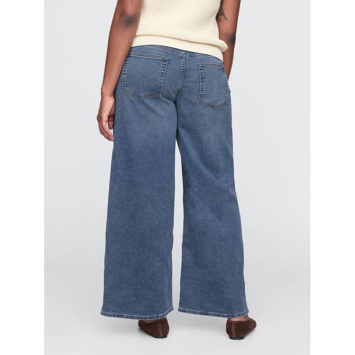 Mid Rise Easy Baggy Jean Pantolon цвет: Синий