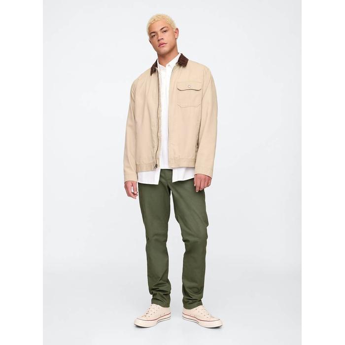Slim Fit Gap Flex Khaki Pantolon цвет: Хаки