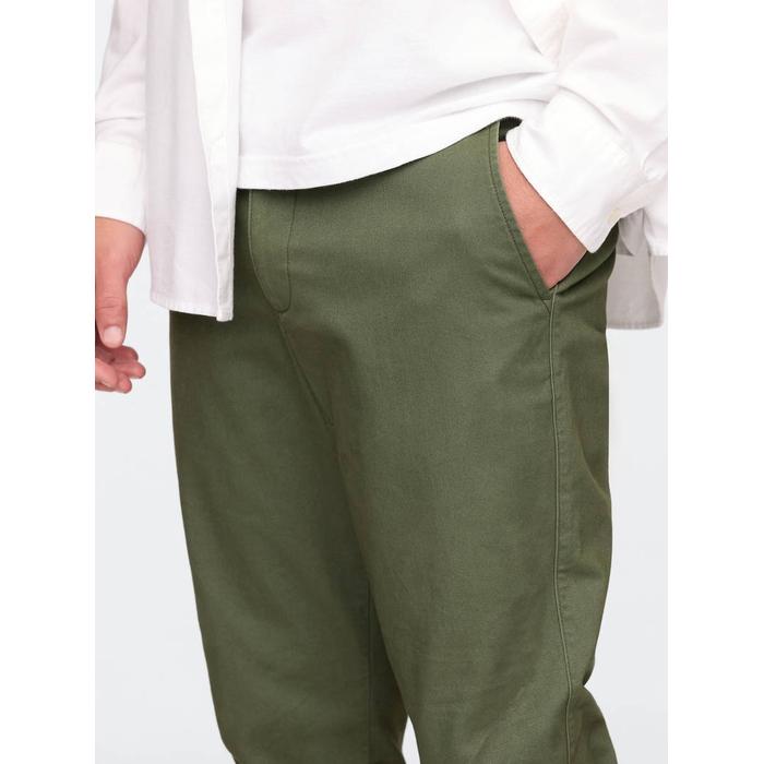 Slim Fit Gap Flex Khaki Pantolon цвет: Хаки
