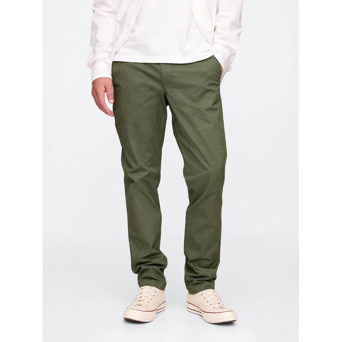 Slim Fit Gap Flex Khaki Pantolon цвет: Хаки