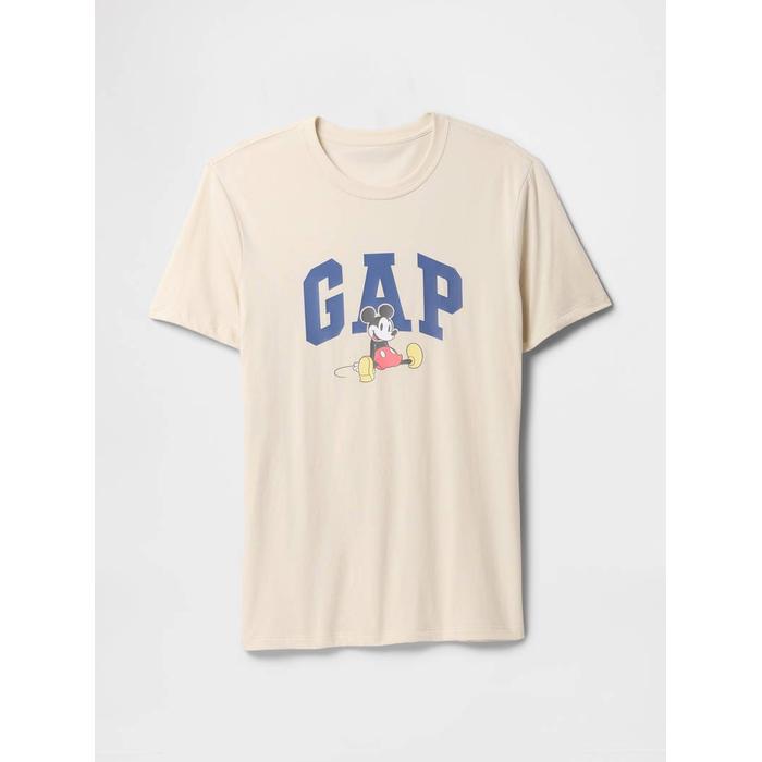 Disney Футболка с логотипом Gap и рисунком Микки Мауса цвет: Белый
