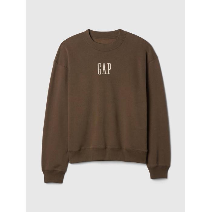 Gap Logo Vintage Soft Fleece Sweatshirt цвет: Коричневый