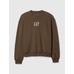 Gap Logo Vintage Soft Fleece Sweatshirt цвет: Коричневый