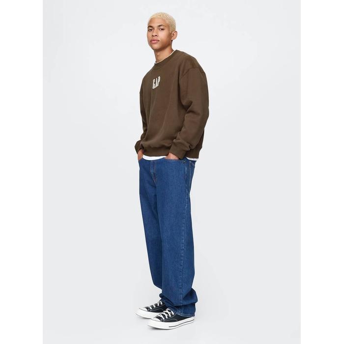 Gap Logo Vintage Soft Fleece Sweatshirt цвет: Коричневый