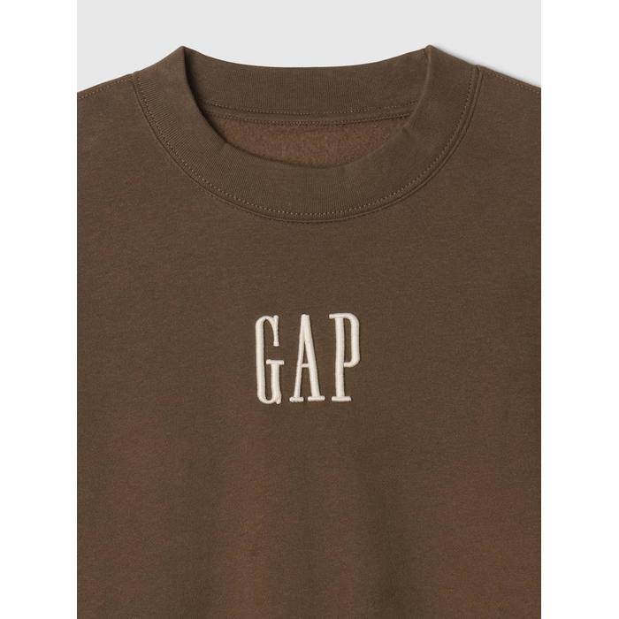 Gap Logo Vintage Soft Fleece Sweatshirt цвет: Коричневый