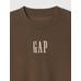 Gap Logo Vintage Soft Fleece Sweatshirt цвет: Коричневый