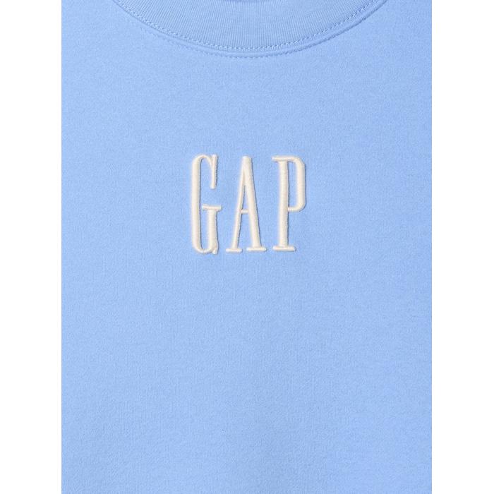 Gap Logo Vintage Soft Fleece Sweatshirt цвет: Голубой