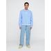 Gap Logo Vintage Soft Fleece Sweatshirt цвет: Голубой