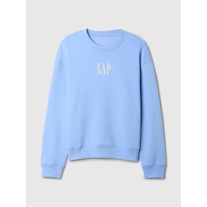 Gap Logo Vintage Soft Fleece Sweatshirt цвет: Голубой