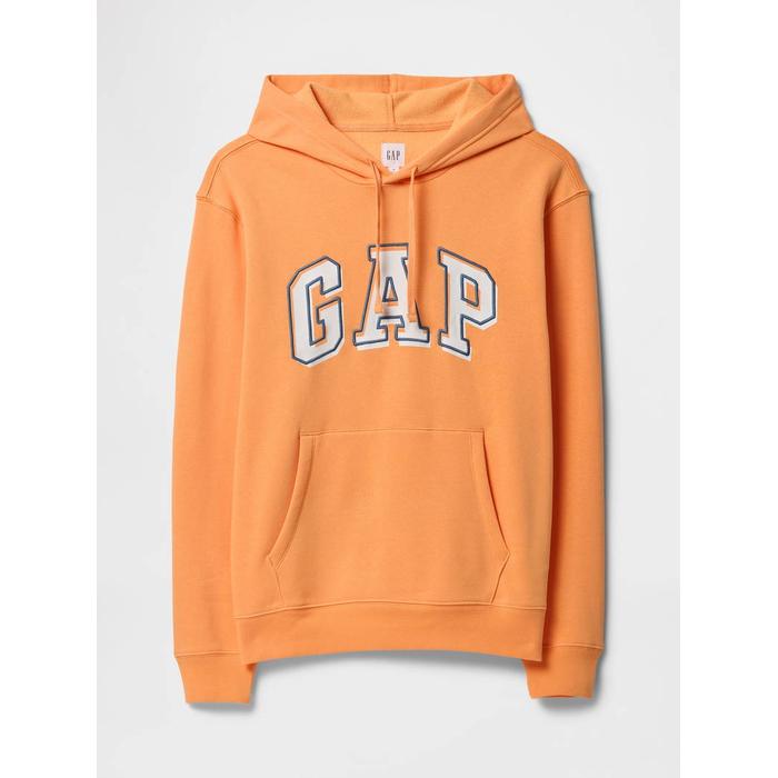 Relaxed Флисовая толстовка с логотипом Gap цвет: Оранжевый