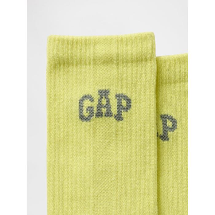 Носки круглого воротника с логотипом Gap цвет: Жёлтый