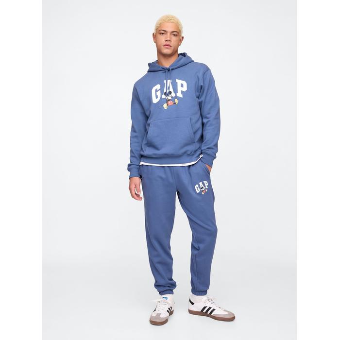 Gap Logo Disney Grafikli Fleece Eşofman Altı цвет: Голубой