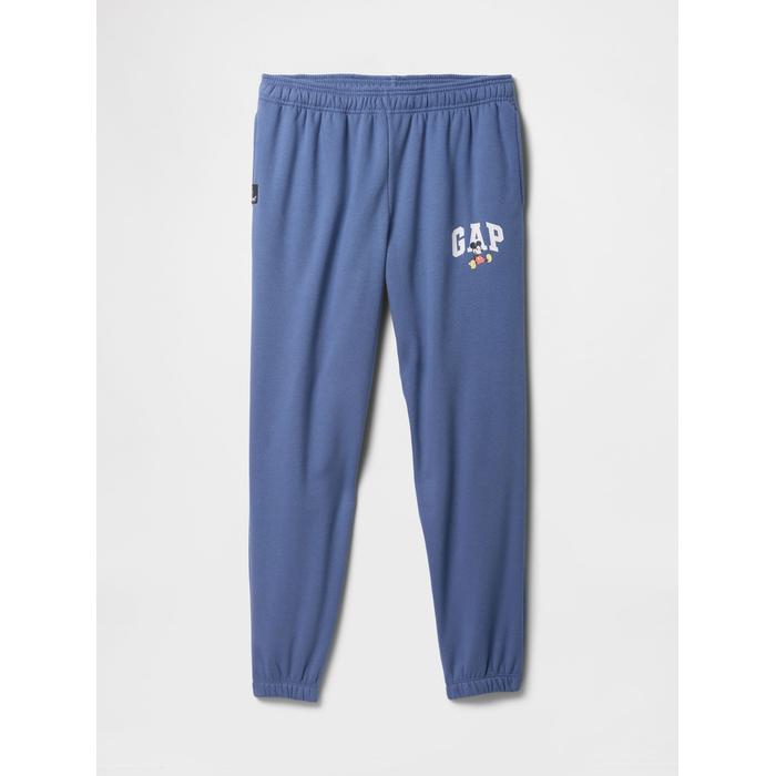 Gap Logo Disney Grafikli Fleece Eşofman Altı цвет: Голубой