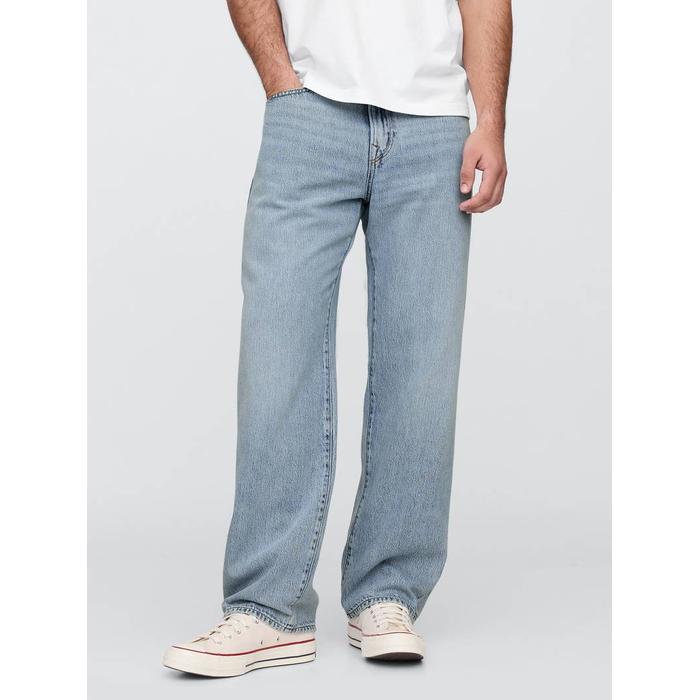 SuperSoft Relaxed Fit Jean Pantolon цвет: Голубой