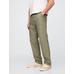 Keten Karışımlı Khaki Pantolon цвет: Зелёный