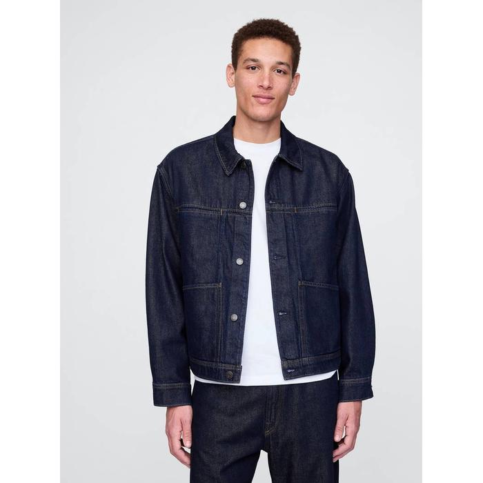 UltraSoft Boxy Icon Denim Ceket цвет: Синий