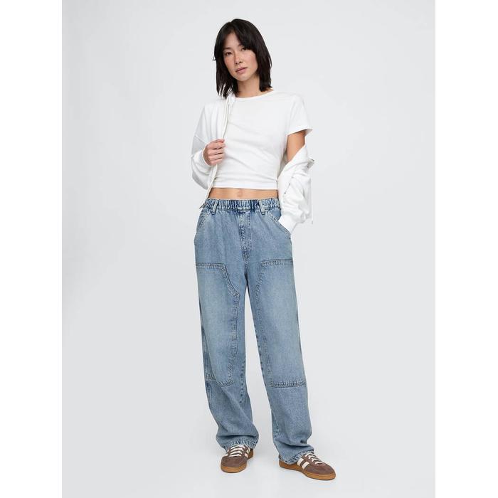 UltraSoft Baggy Jean Pantolon цвет: Голубой