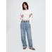 UltraSoft Baggy Jean Pantolon цвет: Голубой