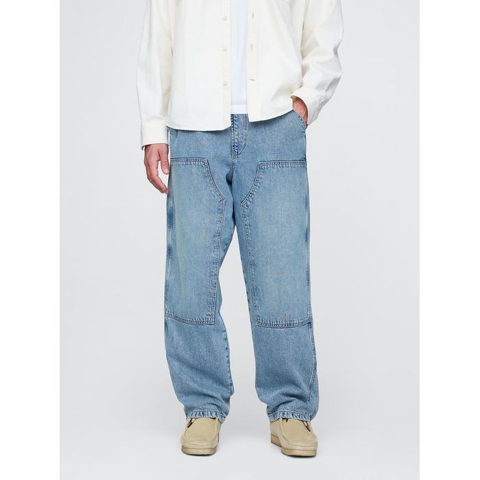 UltraSoft Baggy Jean Pantolon цвет: Голубой