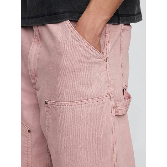 UltraSoft Double-Knee Carpenter Baggy Jean Pantolon цвет: Розовый
