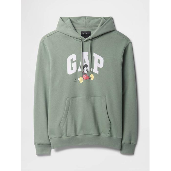 Gap Logo Disney Grafikli Fleece Sweatshirt цвет: Зелёный