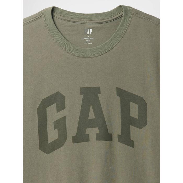 Повседневная футболка с логотипом Soft Gap цвет: Хаки