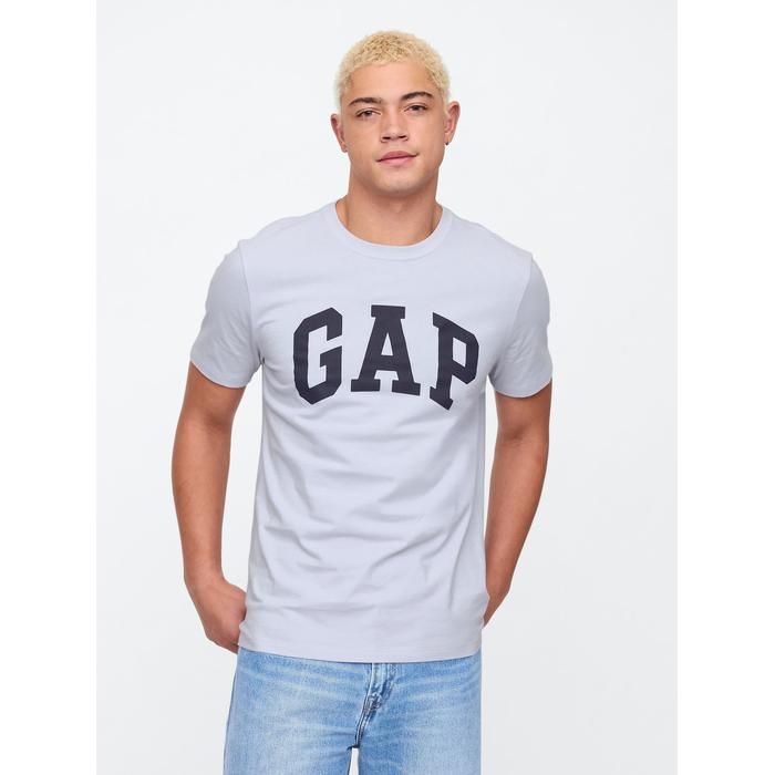 Повседневная футболка с логотипом Soft Gap цвет: Голубой