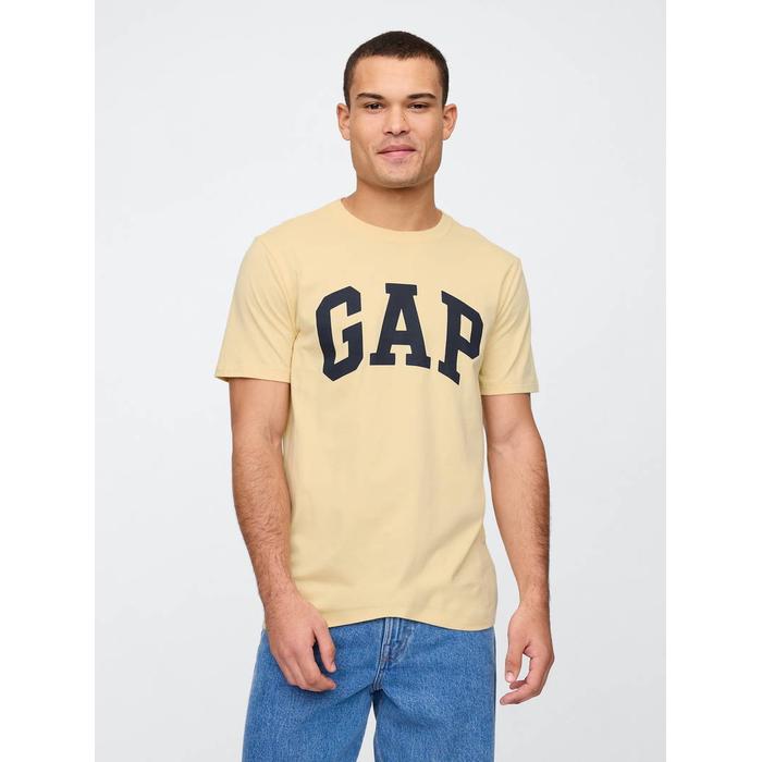 Повседневная футболка с логотипом Soft Gap цвет: Жёлтый