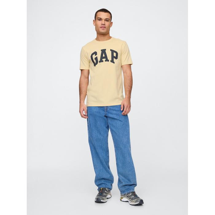 Повседневная футболка с логотипом Soft Gap цвет: Жёлтый