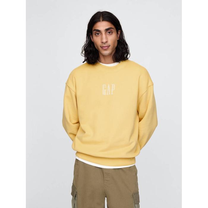 Gap Logo Vintage Soft Fleece Sweatshirt цвет: Жёлтый