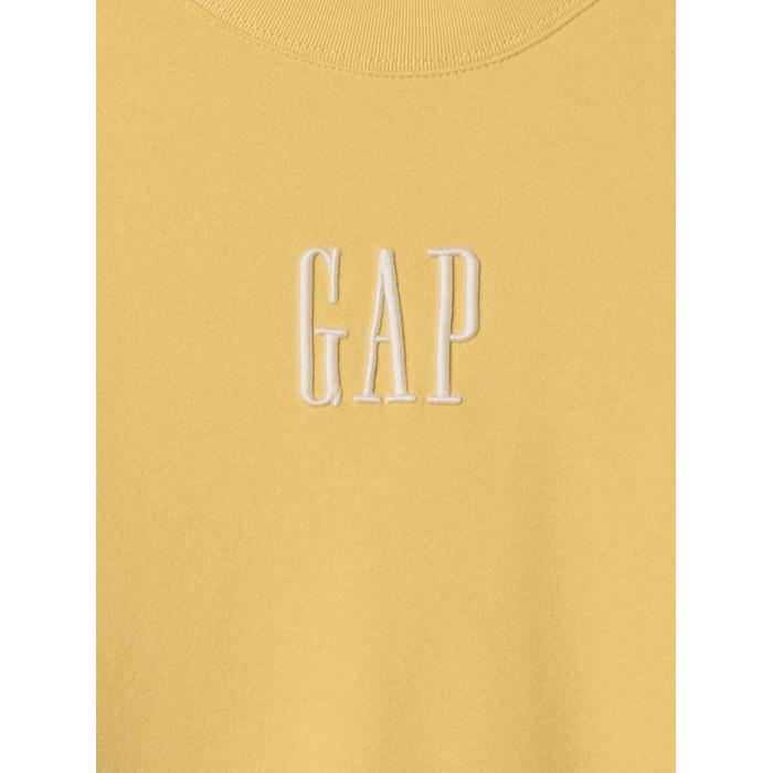 Gap Logo Vintage Soft Fleece Sweatshirt цвет: Жёлтый