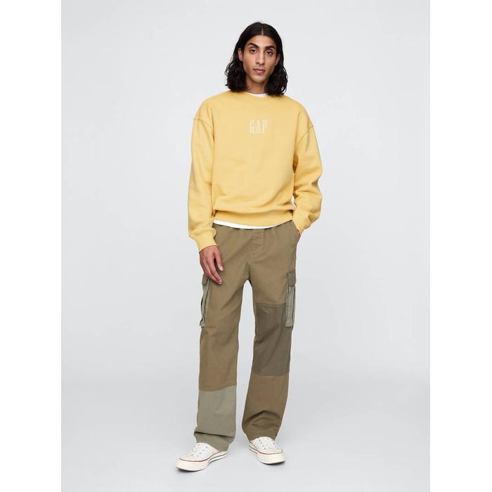 Gap Logo Vintage Soft Fleece Sweatshirt цвет: Жёлтый