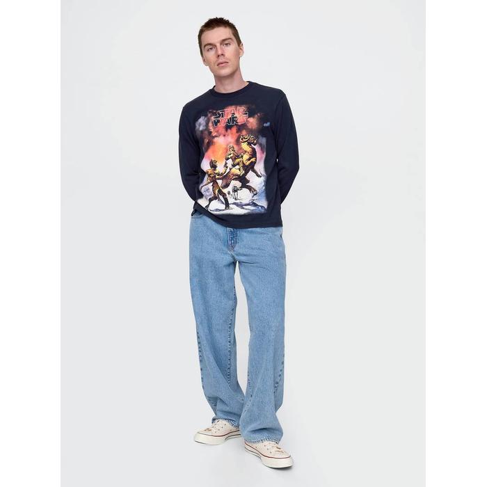 Star Wars Grafik T-Shirt цвет: Синий