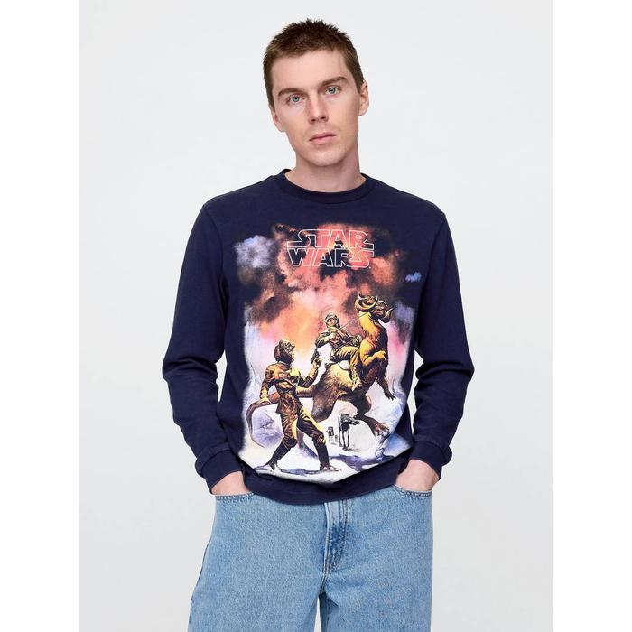 Star Wars Grafik T-Shirt цвет: Синий