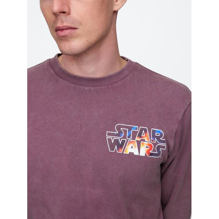 Star Wars Grafik T-Shirt цвет: Фиолетовый
