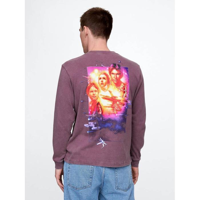 Star Wars Grafik T-Shirt цвет: Фиолетовый