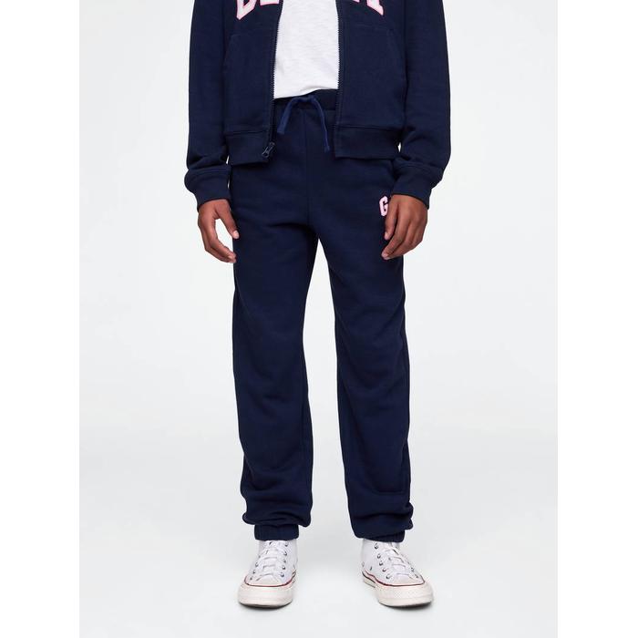Relaxed Спортивные штаны джоггера из махровой ткани с логотипом Gap цвет: Синий