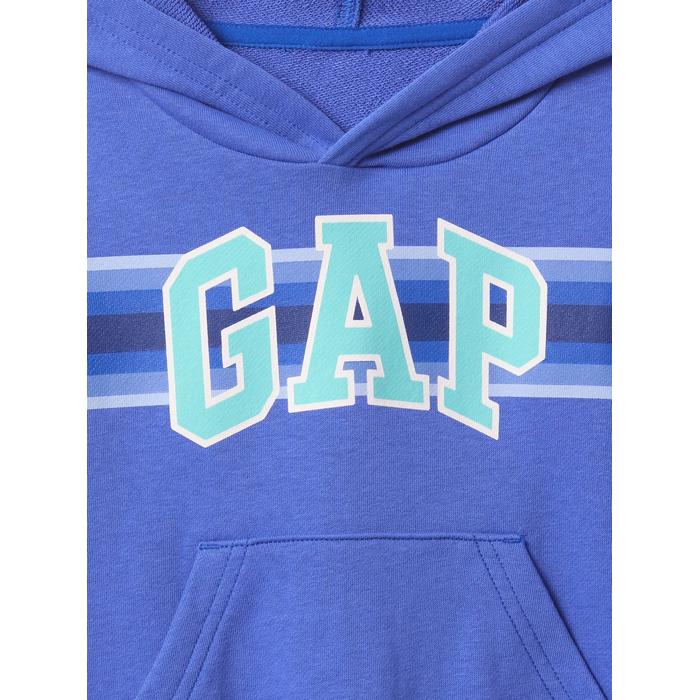 Relaxed Флисовая толстовка с логотипом Gap цвет: Голубой