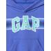 Relaxed Флисовая толстовка с логотипом Gap цвет: Голубой
