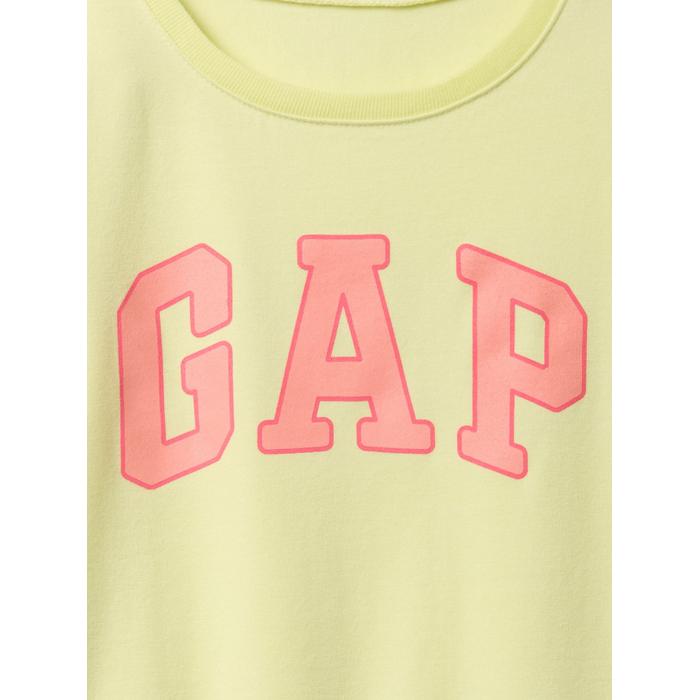 Футболка с рисунком логотипа Gap цвет: Жёлтый