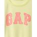 Футболка с рисунком логотипа Gap цвет: Жёлтый