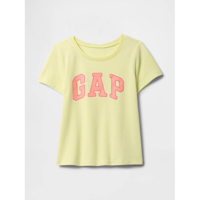 Футболка с рисунком логотипа Gap цвет: Жёлтый