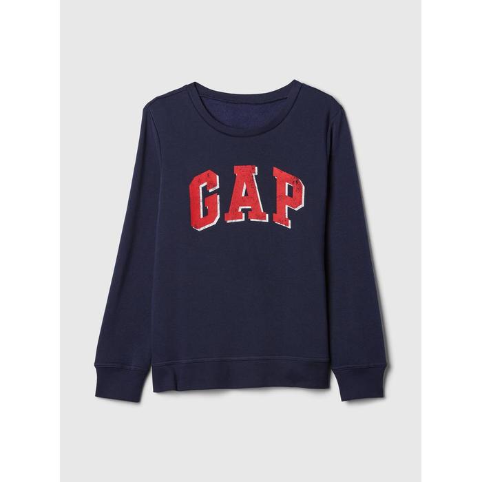 Relaxed Флисовая толстовка с логотипом Gap цвет: Синий